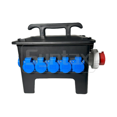 Syntax New RB13 Rubber Box 32A Three Phase Outdoor Mains Distro Box For Live Event Industry in Dubai