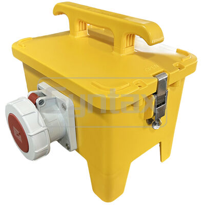 Syntax MP12 Portable Power Distribution Boards 63amp 3 Phase 400V Fused 300*230*287mm