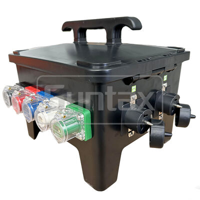 Syntax MP24 IP67 Waterproof Portable Power Distribution Units With 400A 600v IP67 Camlocks 37*34*33CM