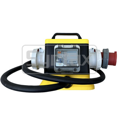 Syntax MZ6 IP67 Waterproof Portable Distribution Box 32A/5P Three Phase 400v With 1.8m built-in Power Cord Outdoors 20*20*21.5CM