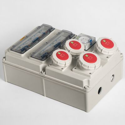 Syntax JS5 Wall Mounted & Portable Mount Distribution Box Electric Grey Maintenance Box 125A Made to Order 360*540*180mm