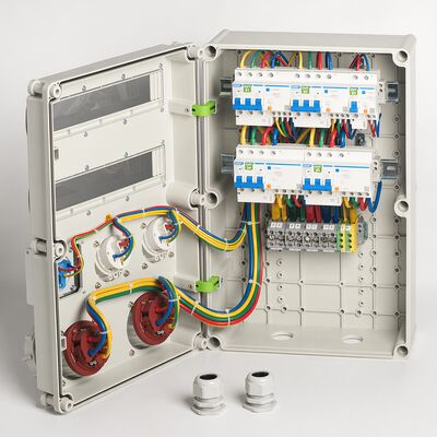 Syntax JS5 Wall Mounted & Portable Mount Distribution Box Electric Grey Maintenance Box 125A Made to Order 360*540*180mm