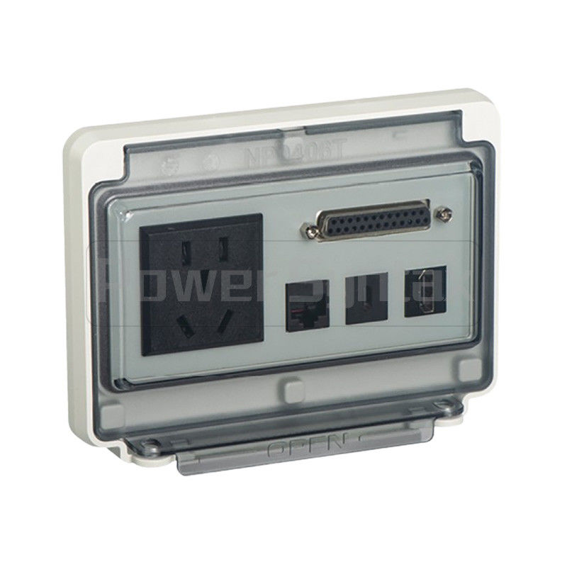 PowerSyntax IP67 Waterproof Hinged Inspection Window With Double Padlock For Customized Front Panels Part No. IF0406