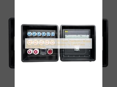 Syntaxe MD3 5P 32A 400V 3PH Plaques de distribution d'énergie HDPE IP67 avec disjoncteurs Schneider pour une puissance d'événement 630x430x680mm