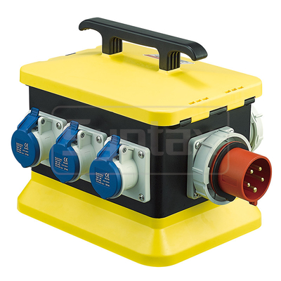Plastique provisoire 32A 308*238*277mm de la boîte IP67 de distribution d'énergie de la syntaxe MZ12