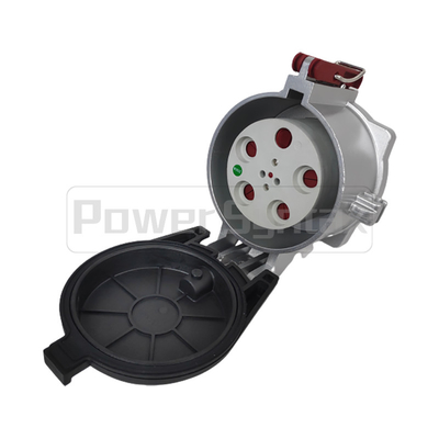 Prise industrielle PowerSyntax High Current 5P 250A IP67 380V Heavy Duty N° 75131
