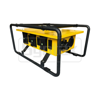 Syntaxe 50A Boîte de distribution d'énergie temporaire à 6 lames droites en extérieur classée GFCI 20A UL
